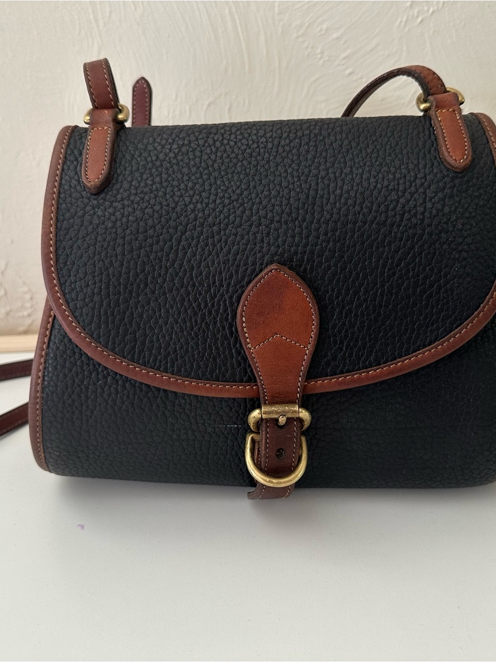 Rare 1980s Vintage Dooney & Bourke AWL Bicycle Bag Crossbody 🚲